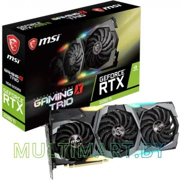 Видеокарта MSI GeForce RTX 2080 Ti Gaming Z Trio 11GB GDDR6 картинка 4